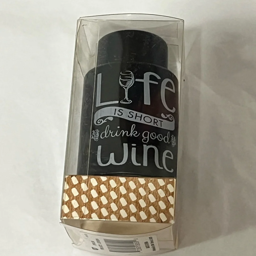 NWT EVERcork Vacuum Wine Stopper